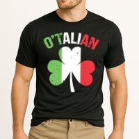 Funny Saint Patricks Day Irish Italian Otalian Cooling Performance Crew T-Shirt