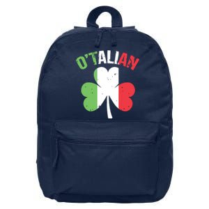 Funny Saint Patricks Day Irish Italian Otalian 16 in Basic Backpack