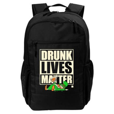 Funny St. Patricks Day Drunk Lives Matter Leprechaun Backpack