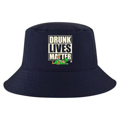 Funny St. Patricks Day Drunk Lives Matter Leprechaun Cool Comfort Performance Bucket Hat