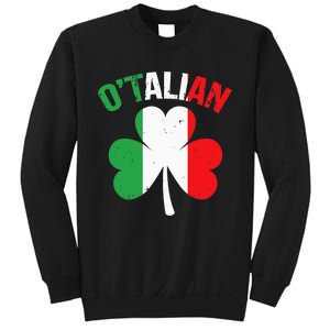 Funny Saint Patricks Day Irish Italian O'talian Sweatshirt