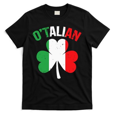 Funny Saint Patricks Day Irish Italian O'talian T-Shirt