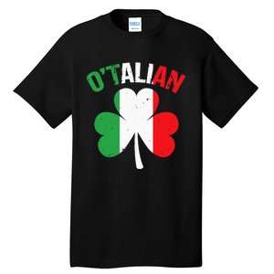 Funny Saint Patricks Day Irish Italian O'talian Tall T-Shirt