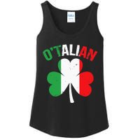 Funny Saint Patricks Day Irish Italian O'talian Ladies Essential Tank