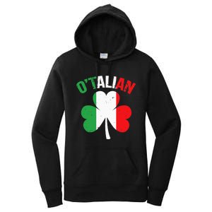 Funny Saint Patricks Day Irish Italian O'talian Women's Pullover Hoodie