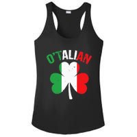 Funny Saint Patricks Day Irish Italian O'talian Ladies PosiCharge Competitor Racerback Tank