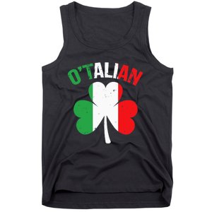 Funny Saint Patricks Day Irish Italian O'talian Tank Top