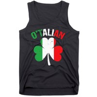 Funny Saint Patricks Day Irish Italian O'talian Tank Top