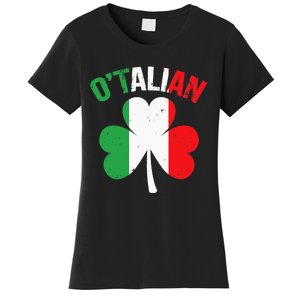 Funny Saint Patricks Day Irish Italian O'talian Women's T-Shirt