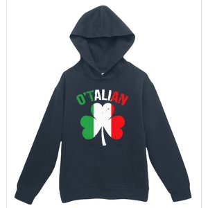 Funny Saint Patricks Day Irish Italian O'talian Urban Pullover Hoodie