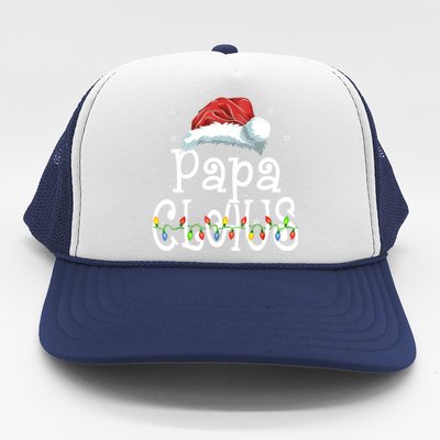 Funny Santa Papa Claus Christmas Family Funny Gift Trucker Hat