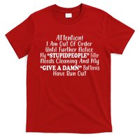 Funny Stupid People Filter T-Shirt