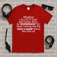 Funny Stupid People Filter T-Shirt