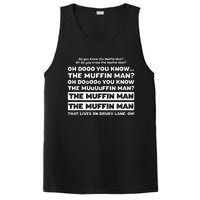 Funny Song Quote Do You Know The Muffin Man PosiCharge Competitor Tank