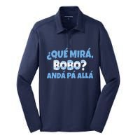 Funny Speech, Qué Mirás Bobo, Andá Pa' Allá Bobo Silk Touch Performance Long Sleeve Polo