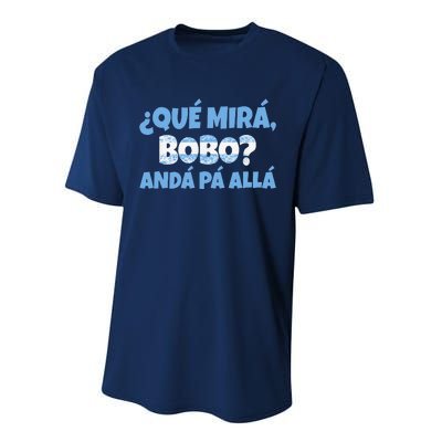 Funny Speech, Qué Mirás Bobo, Andá Pa' Allá Bobo Performance Sprint T-Shirt