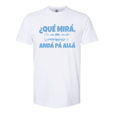 Funny Speech, Qué Mirás Bobo, Andá Pa' Allá Bobo Softstyle CVC T-Shirt