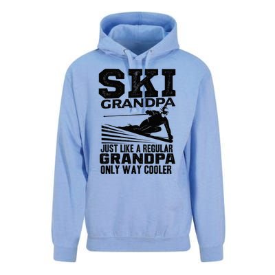 Funny Skiing Quote Ski Grandpa Grandfather Unisex Surf Hoodie