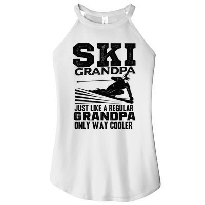 Funny Skiing Quote Ski Grandpa Grandfather Women’s Perfect Tri Rocker Tank