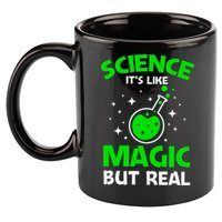 Funny Science Quote Science Teacher Retro Sunset Teacher Appreciation 11oz C Handle Ceramic Mug