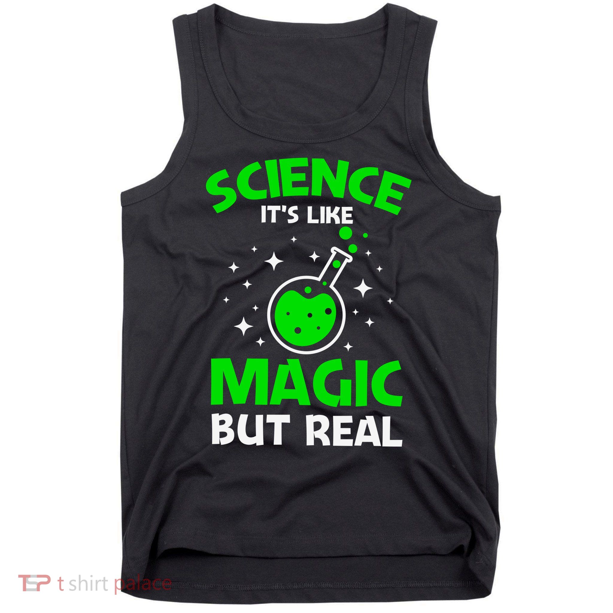Funny Science Quote Science Teacher Retro Sunset Teacher Appreciation Tank Top