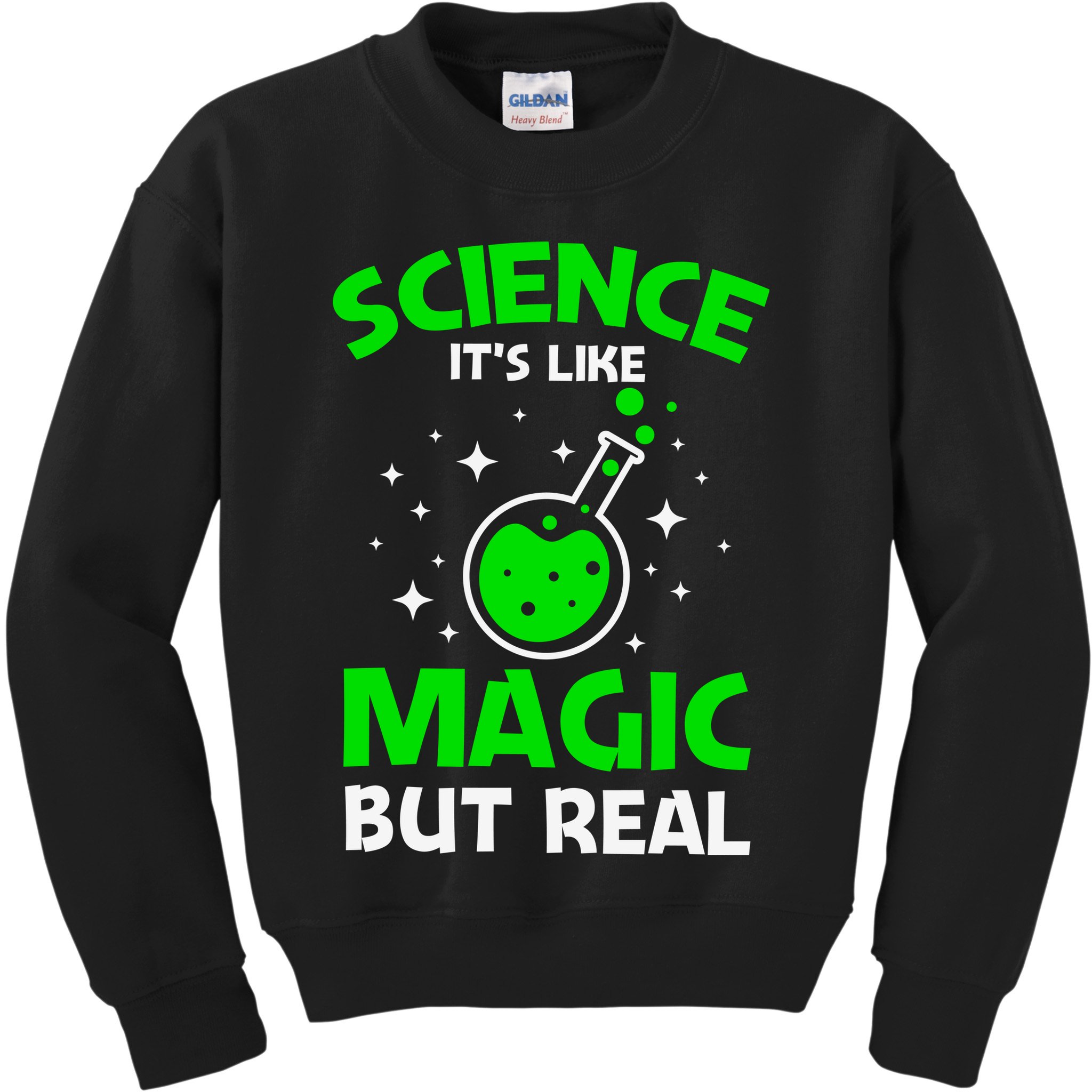 Funny Science Quote Science Teacher Retro Sunset Teacher Appreciation Kids Sweatshirt
