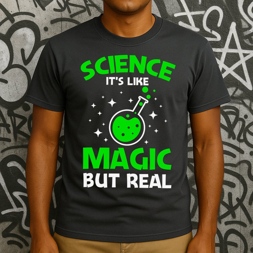 Funny Science Quote Science Teacher Retro Sunset Teacher Appreciation T-Shirt