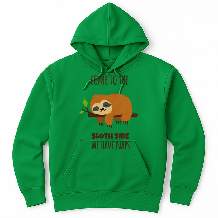 Funny Sloth Quote Funny Quote Sloth Lover Lazy Day Slogan Hoodie