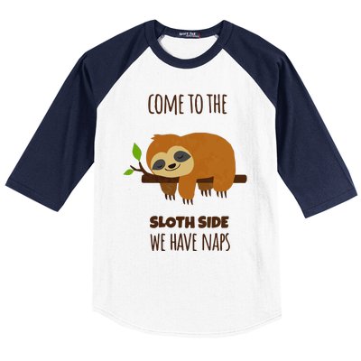 Funny Sloth Quote Funny Quote Sloth Lover Lazy Day Slogan Baseball Sleeve Shirt