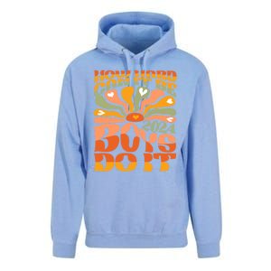 Funny Sarcastic Quote How Hard Can It Be Do It 2024 Cute Gift Unisex Surf Hoodie