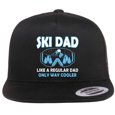 Funny Skiing Quote Meaningful Gift Flatbill Hat
