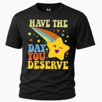 Funny Sarcastic Retro Shooting Star Cooling Performance Crew T-Shirt