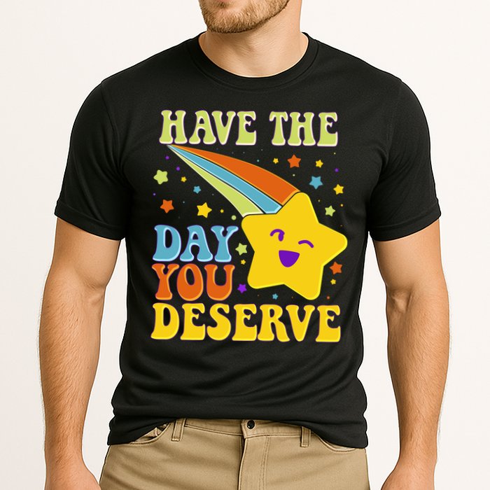 Funny Sarcastic Retro Shooting Star Cooling Performance Crew T-Shirt