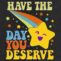 Funny Sarcastic Retro Shooting Star Adult Drive Performance Visor