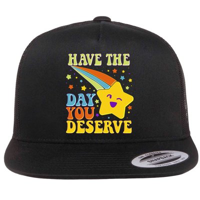 Funny Sarcastic Retro Shooting Star Flatbill Hat