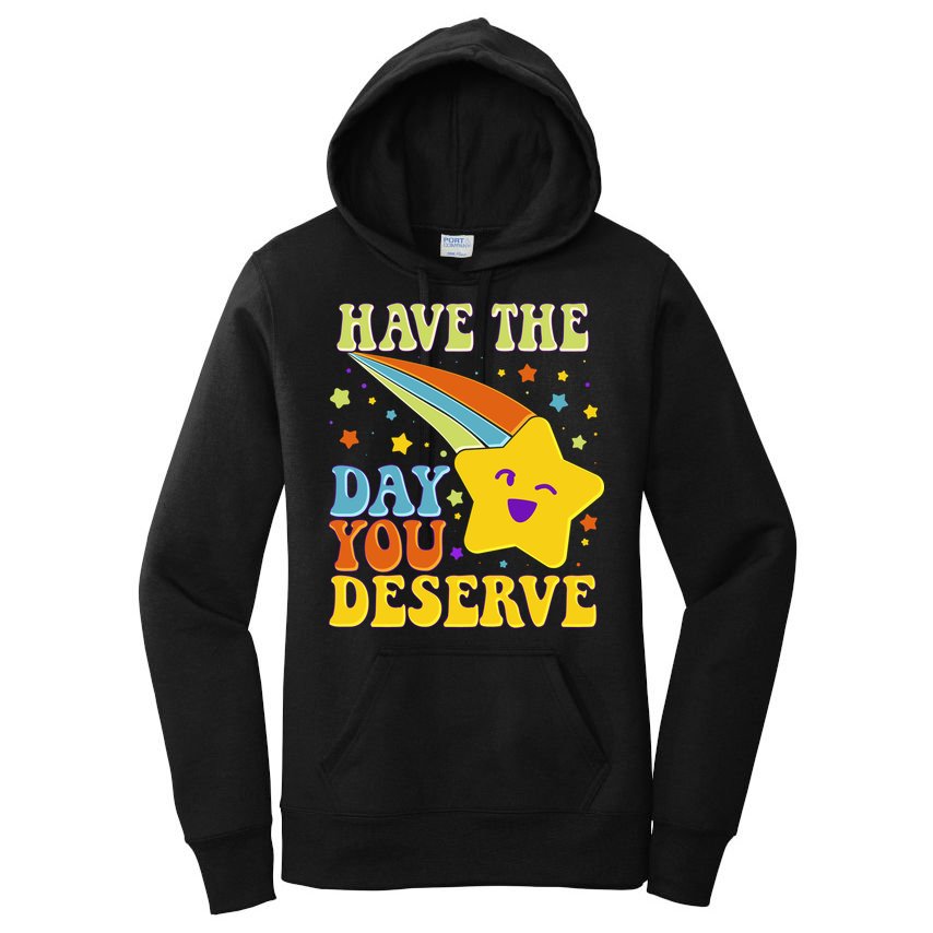 Funny Sarcastic Retro Shooting Star Women's Pullover Hoodie