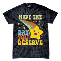 Funny Sarcastic Retro Shooting Star Tie-Dye T-Shirt