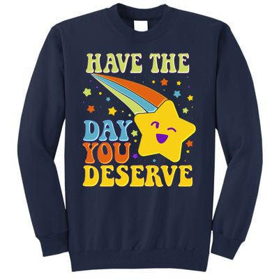 Funny Sarcastic Retro Shooting Star Tall Sweatshirt