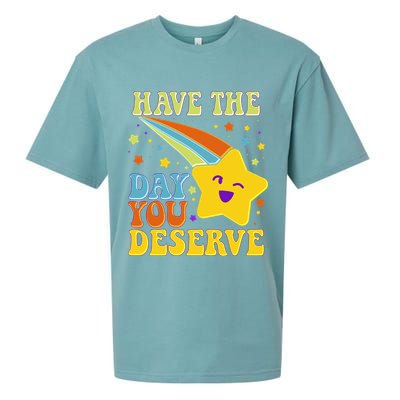 Funny Sarcastic Retro Shooting Star Sueded Cloud Jersey T-Shirt