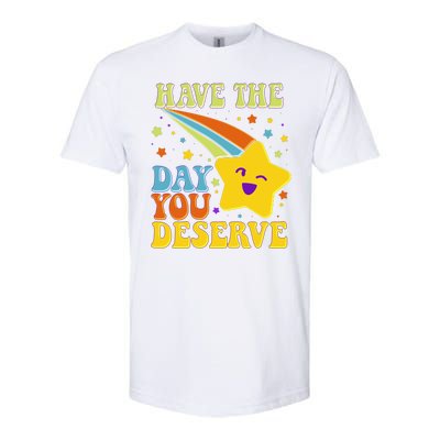 Funny Sarcastic Retro Shooting Star Softstyle® CVC T-Shirt