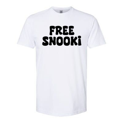 Free Snooki Retro Vintage Free Snooki Softstyle CVC T-Shirt