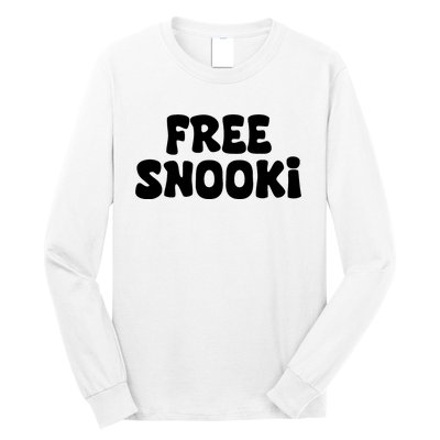 Free Snooki Retro Vintage Free Snooki Long Sleeve Shirt