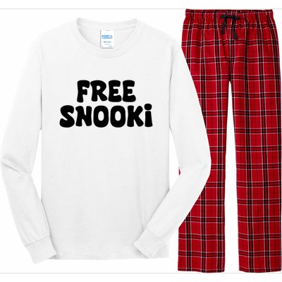 Free Snooki Retro Vintage Free Snooki Long Sleeve Pajama Set