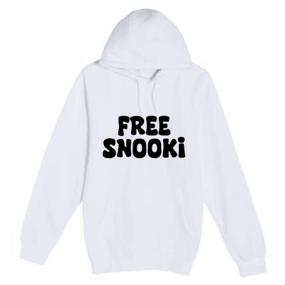 Free Snooki Retro Vintage Free Snooki Premium Pullover Hoodie