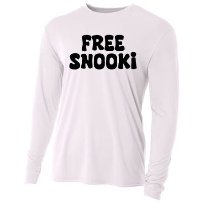 Free Snooki Retro Vintage Free Snooki Cooling Performance Long Sleeve Crew