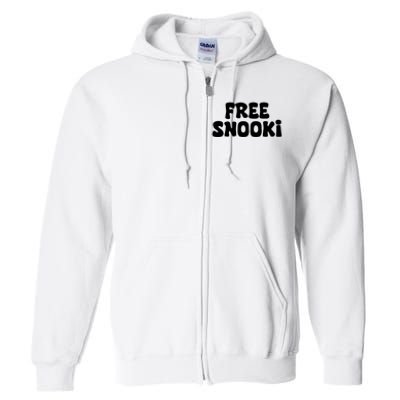 Free Snooki Retro Vintage Free Snooki Full Zip Hoodie