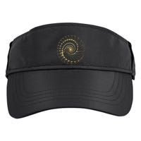 Fibonacci Spiral Ratio Mathematicians Sacred Geometry Adult Drive Performance Visor