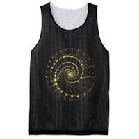 Fibonacci Spiral Ratio Mathematicians Sacred Geometry Mesh Reversible Basketball Jersey Tank