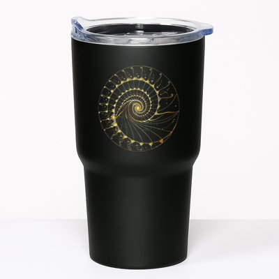 Fibonacci Spiral Ratio Mathematicians Sacred Geometry Tumbler