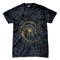 Fibonacci Spiral Ratio Mathematicians Sacred Geometry Tie-Dye T-Shirt